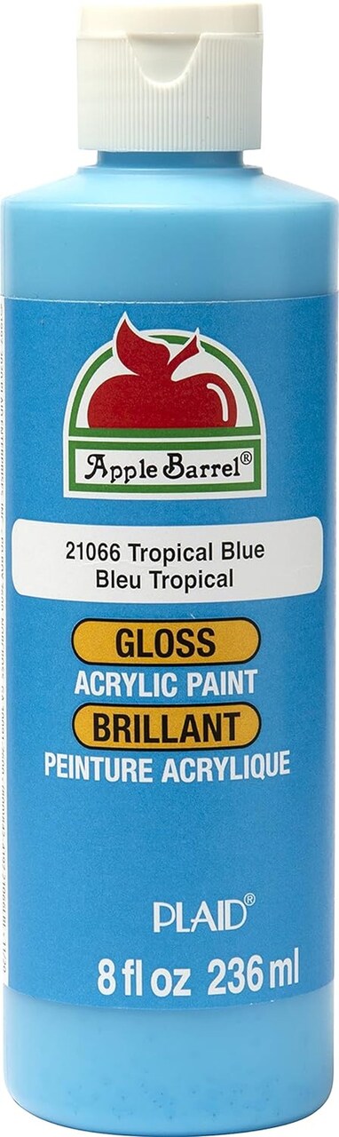 Apple Barrel, Antique White, Acrylic Craft Paint, Gloss Finish, 8 Fl Oz  (Pack of 1)